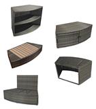 Mobilier pour Spa Octopus 165 Ensemble 3 modules
