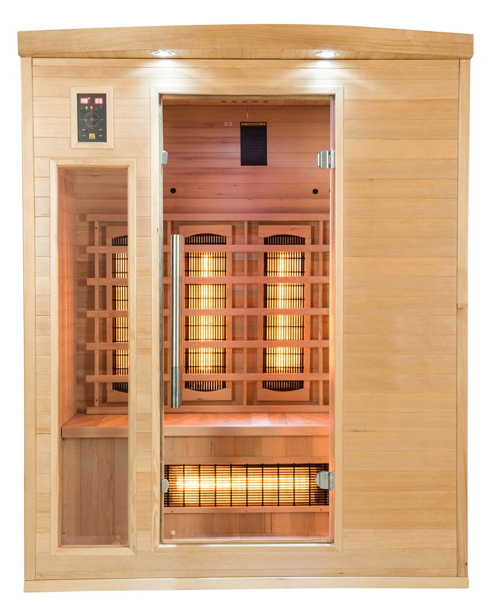 Sauna infrarouge Apollon Quartz 3 places