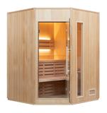Sauna Vapeur ZEN Angulaire - 3 places