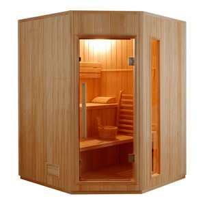 Sauna Vapeur ZEN Angulaire - 3 places