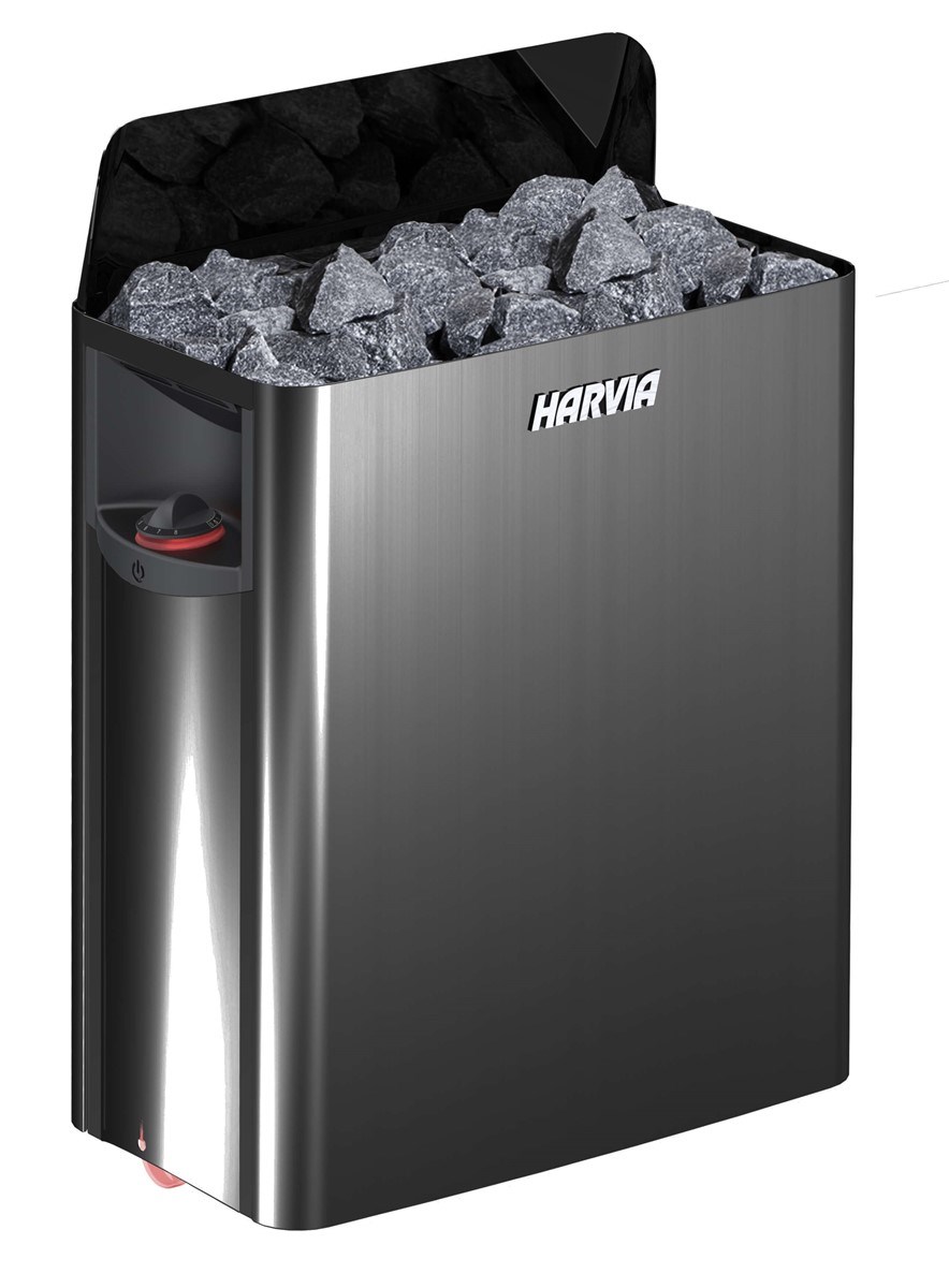 Poêle HARVIA Wall Black Modèle 4.5kW